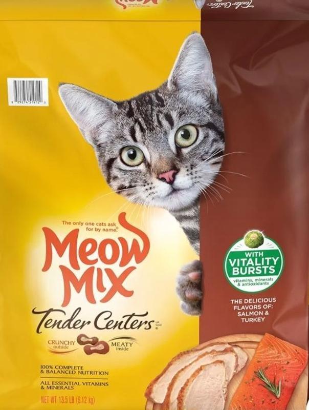 Meow mix dry cat food hotsell