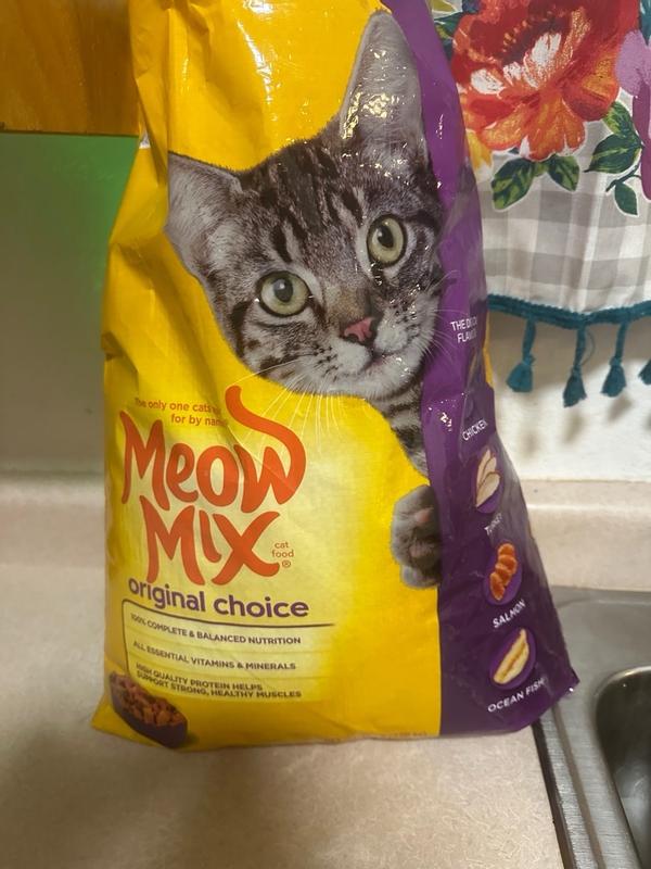 Meow Mix Original Choice Dry Cat Food 3.15 lb The J.M. Smucker