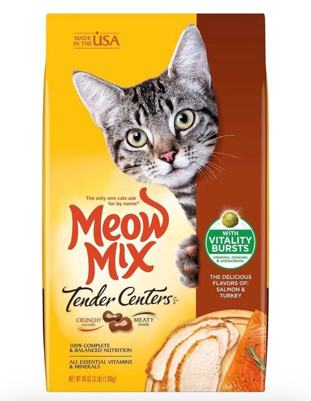 Meow Mix Tender Centers Salmon and Turkey Dry Cat Food 13.5 lb The J.M. Smucker Co. Shop