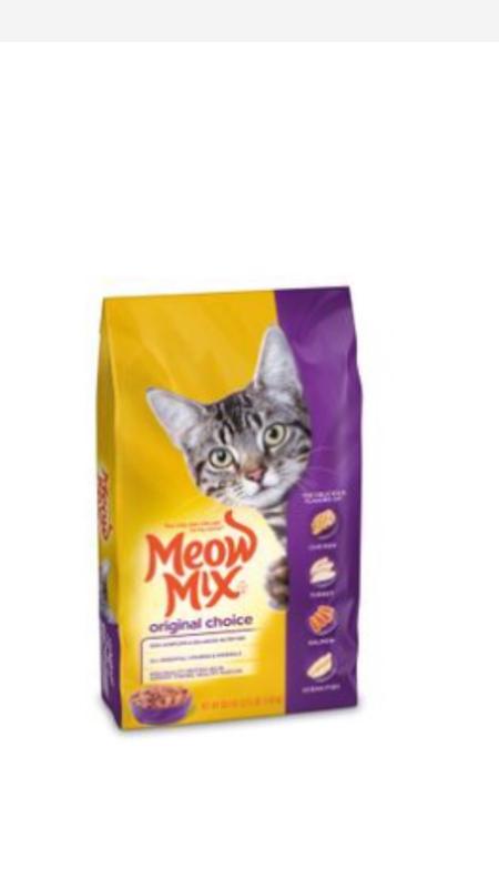 Meow Mix Dry Cat Food Original Choice 6 lb Meijer