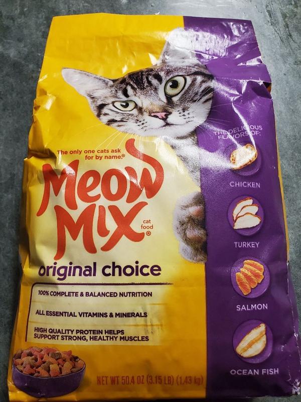 Meow Mix Dry Cat Food Original Flavor 16 lb Meijer