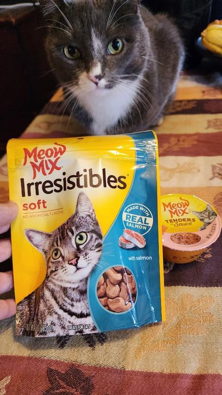 Meow mix outlet irresistibles crunchy