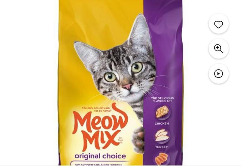 Meow mix dry food hotsell