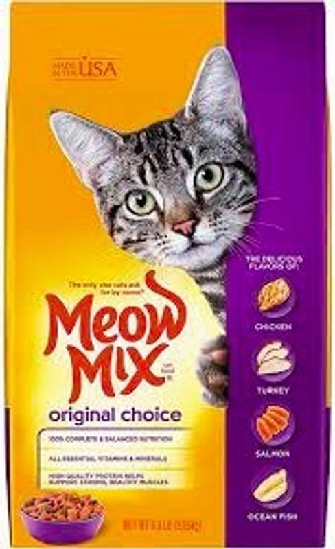 Meow Mix Dry Cat Food Original Flavor 16 lb Meijer