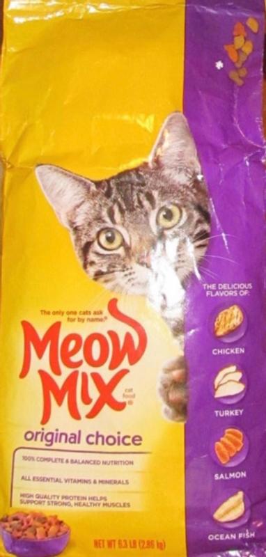 Meow Mix Original Choice Dry Cat Food - 3.15 lb bag