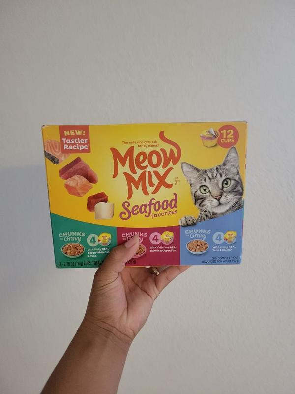 Meow mix outlet seafood