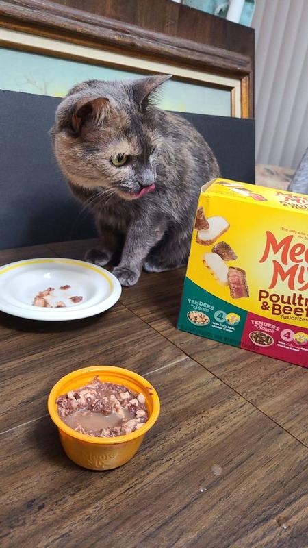 Buy Meow Mix Tender Favorites Poultry & Beef Variety Pack, Wet Cat