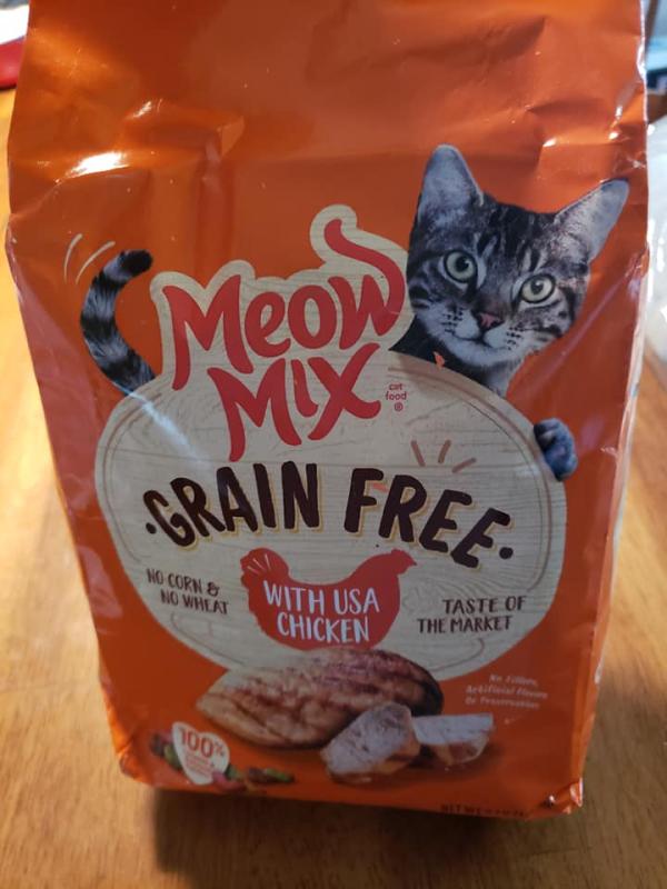 meow mix grain free wet cat food