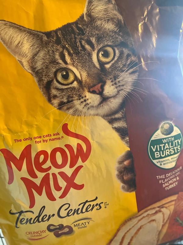 Meow Mix Tender Salmon and White Meat Chicken Flavors Dry Cat Food