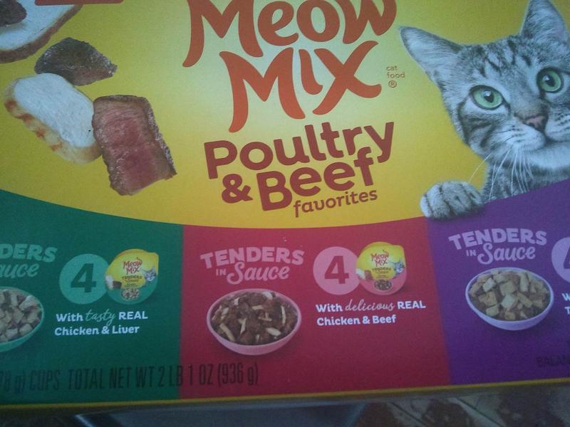 Meow Mix Poultry Selects Cat Food Variety Pack, 2.75 oz, 24 count