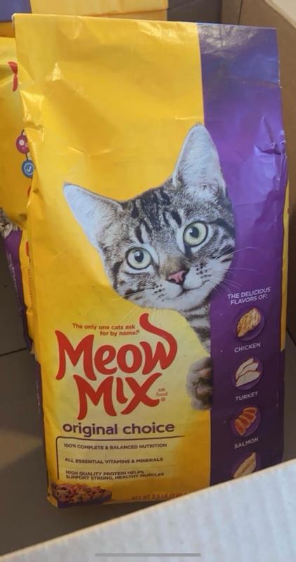 Meow mix dry 2025 cat food reviews