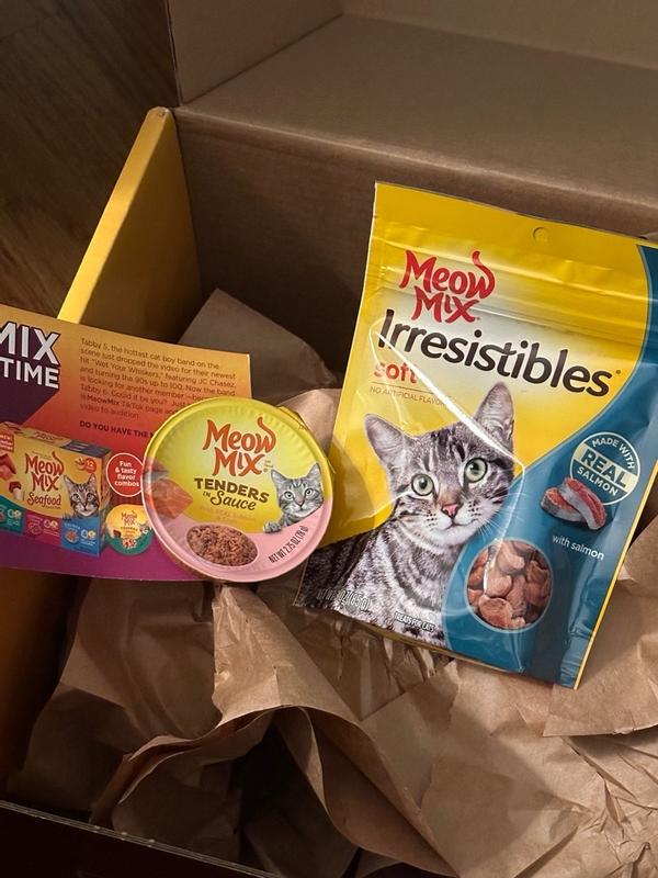 Meow Mix Irresistibles Cat Treats Salmon 12 oz Meijer