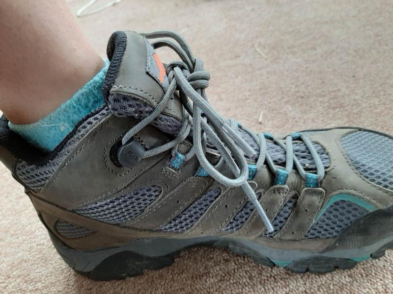 Merrell Women's J42076 Moab Mid EH Waterproof Composite Toe Safety Work Boots 