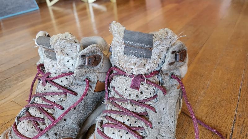 Review of the Merrell Women's Speed Solo Mid Waterproof Hiking Boot •  AUTHENTIC ASHEVILLE