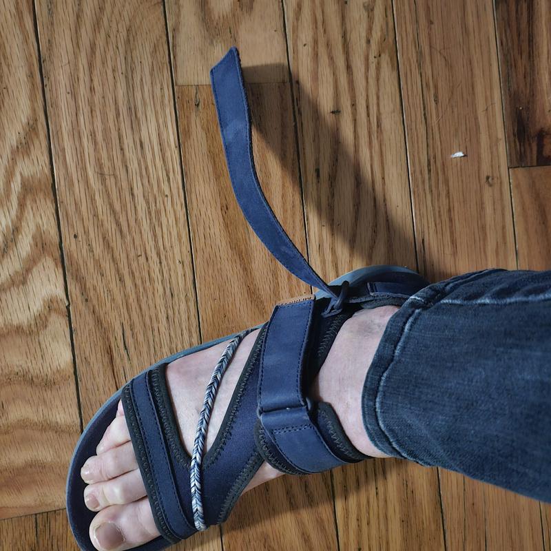 Customer photo for "Super sandal"