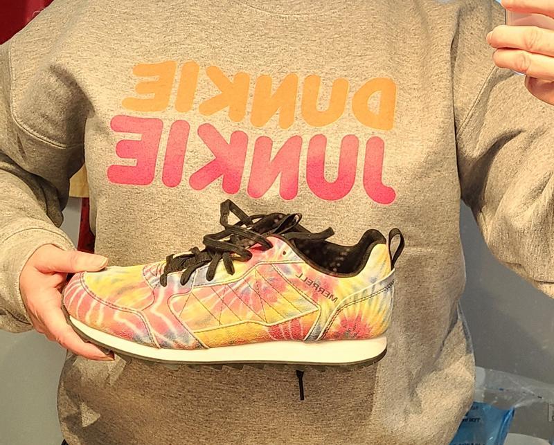 merrell tie dye alpine sneakers