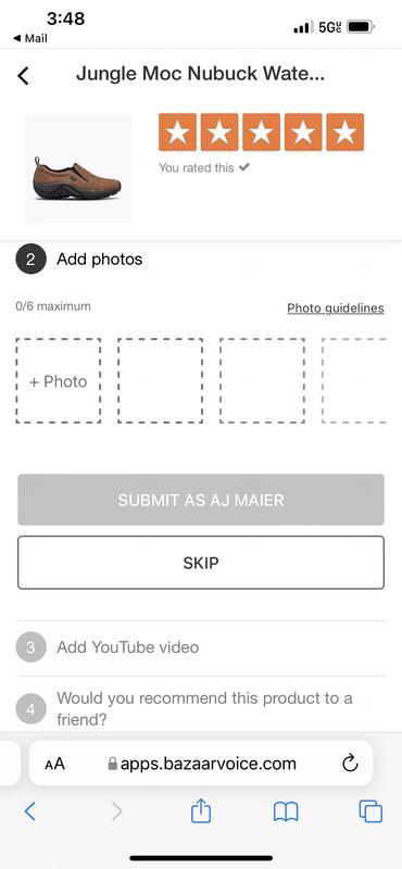 User uploaded product image