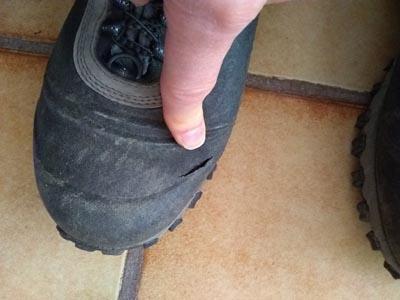 Photo submitted with review of product