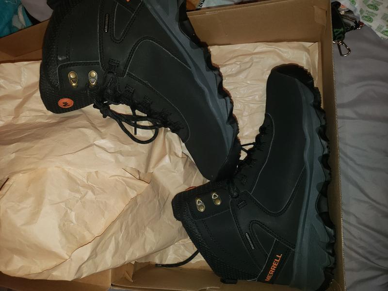 Merrell Men's Vego Thermo Waterproof Winter Boots with Vibram Arctic