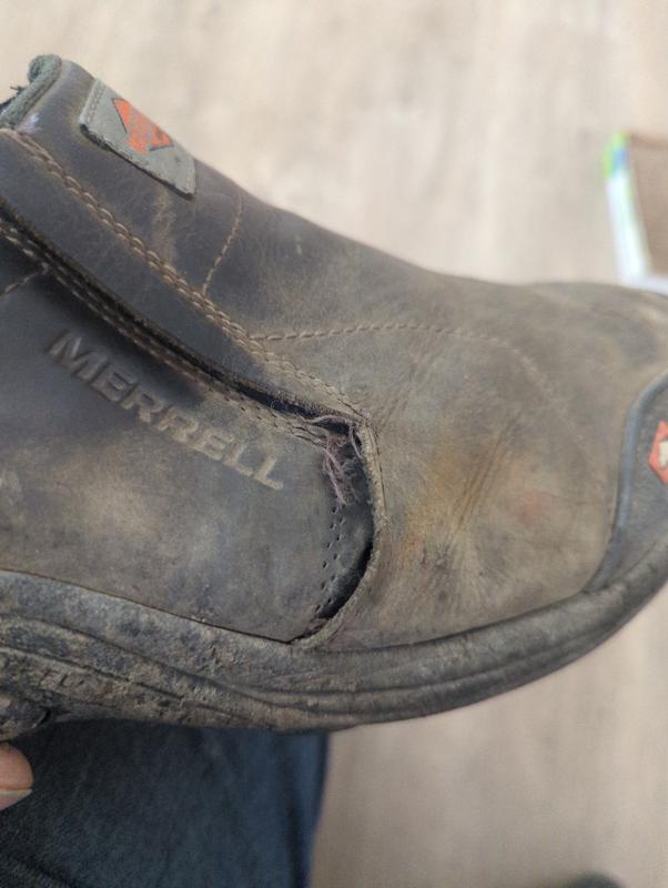 Broken stitching