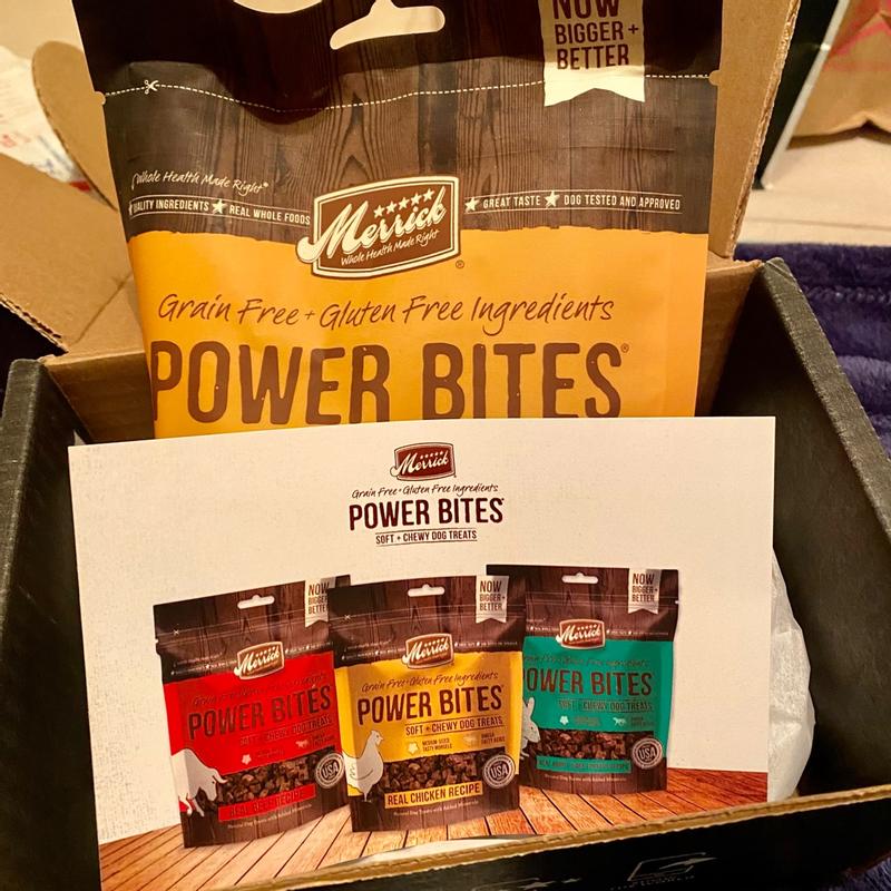 Merrick power bites salmon sale
