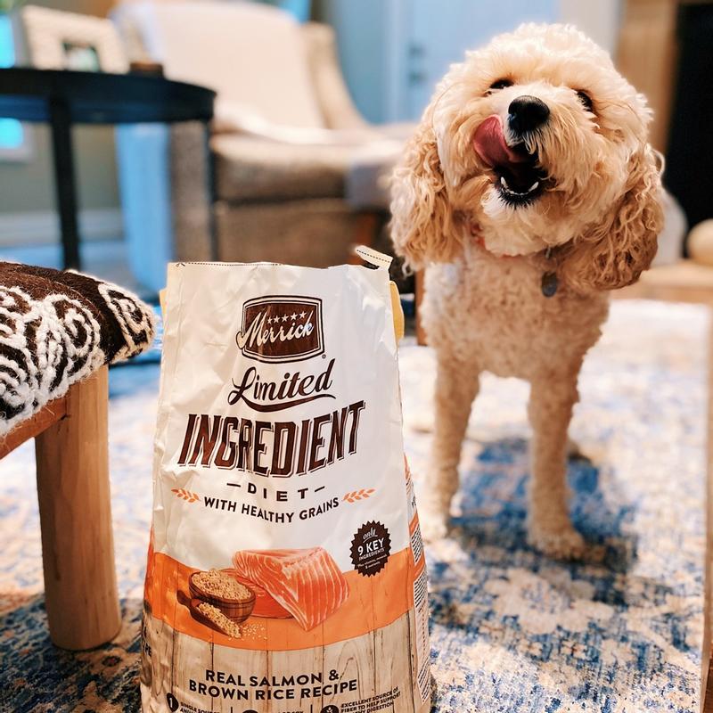 Merrick Limited Ingredient Diet Real Salmon Brown Rice Recipe