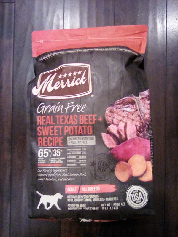 Merrick grain free real texas beef sweet potato dry dog food best sale