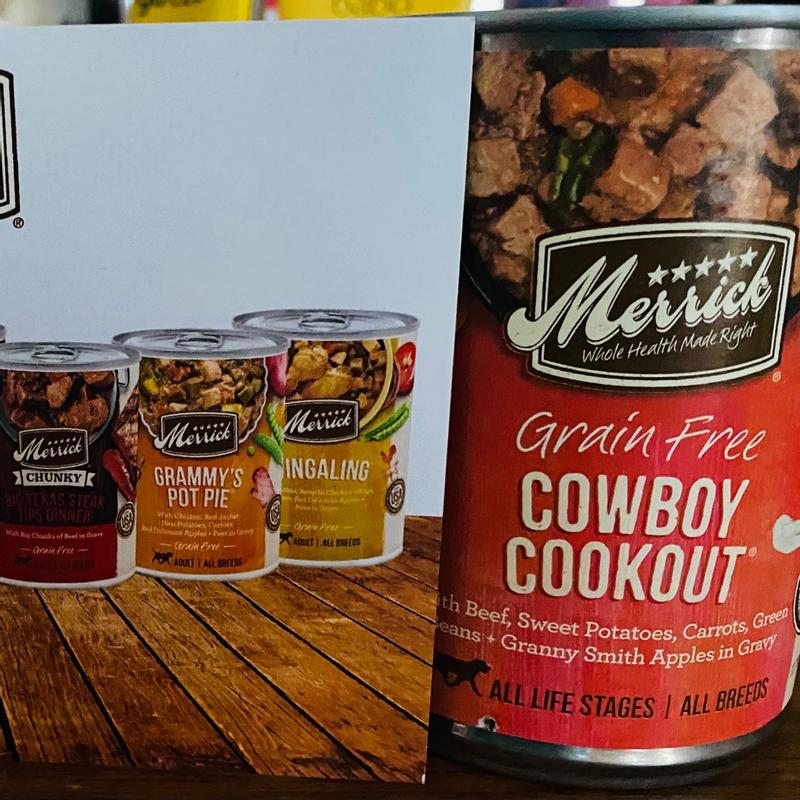 Cowboy Cookout Grain Free Wet Dog Food in Gravy Merrick Pet Care