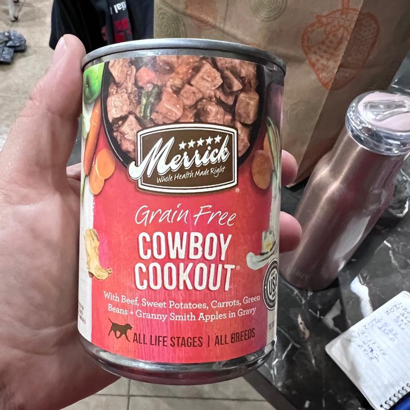 Merrick cowboy cookout cat food best sale