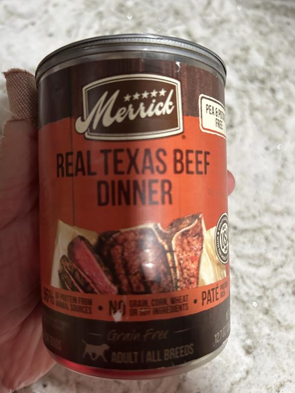 Real Texas Beef Grain Free Wet Dog Food