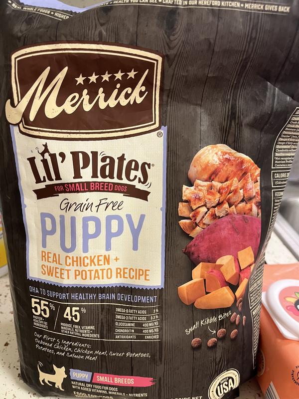 Merrick puppy chicken on sale and sweet potato