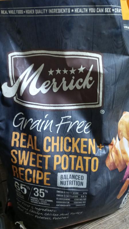 Merrick grain free chicken and sweet potato hotsell