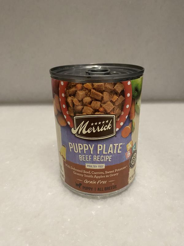 Merrick canned 2025 puppy food