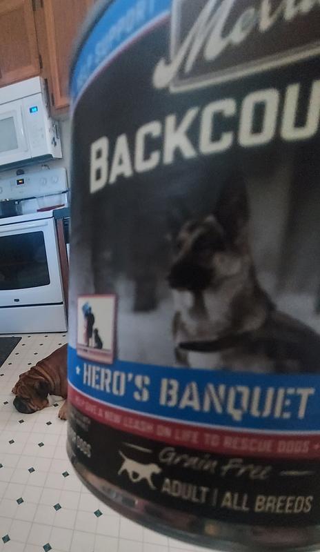 Hero's banquet outlet dog food