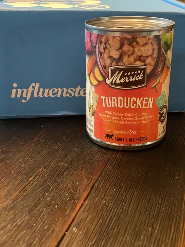 Turducken dog outlet food