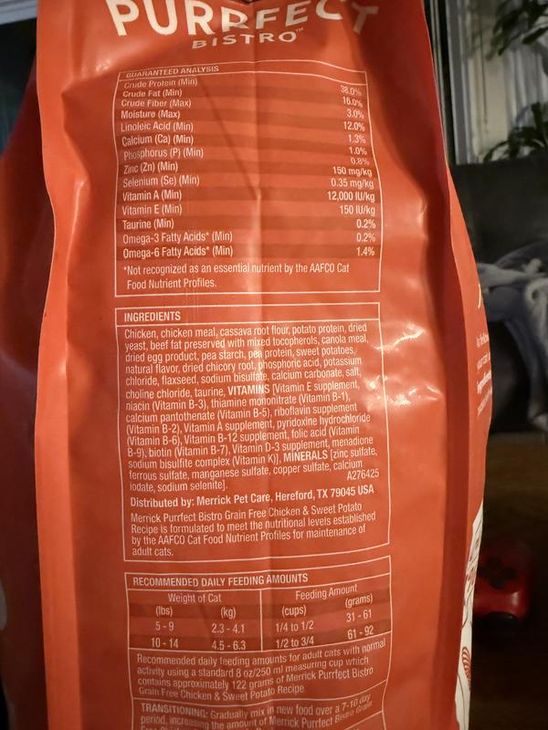Used to be good ingredients now it switches to starches right away
