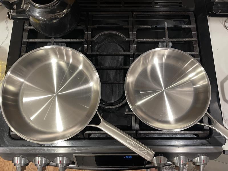 Merten and Storck, Stainless Steel 14-Piece Cookware Set