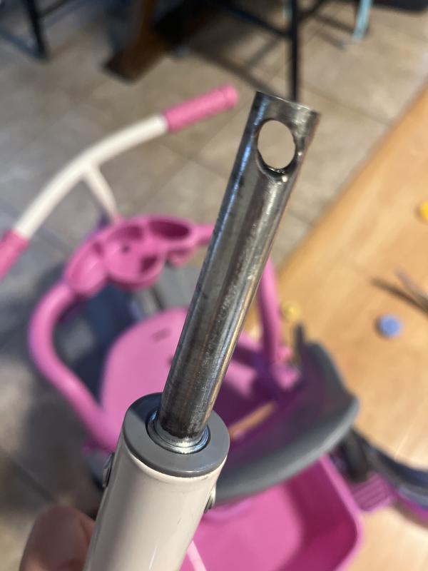 This is the part of the handle that attached to the seat