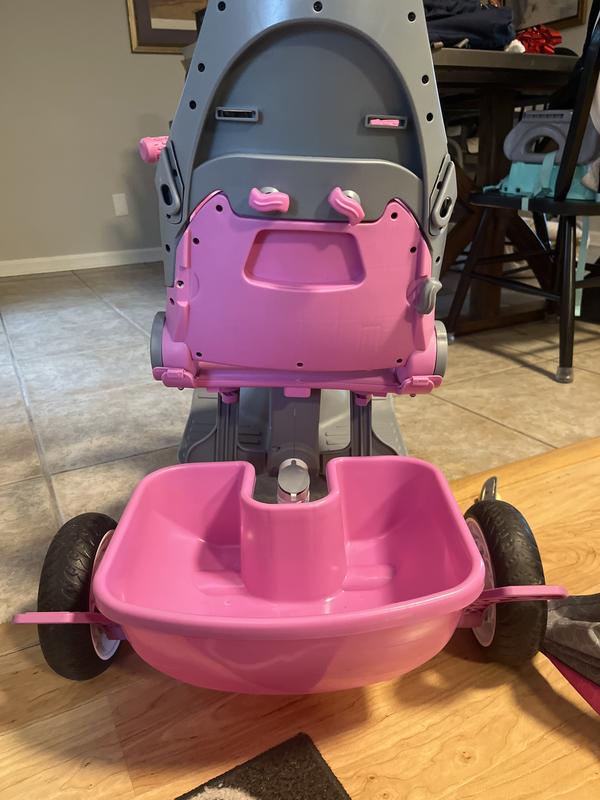 Crooked seat leaning to the right