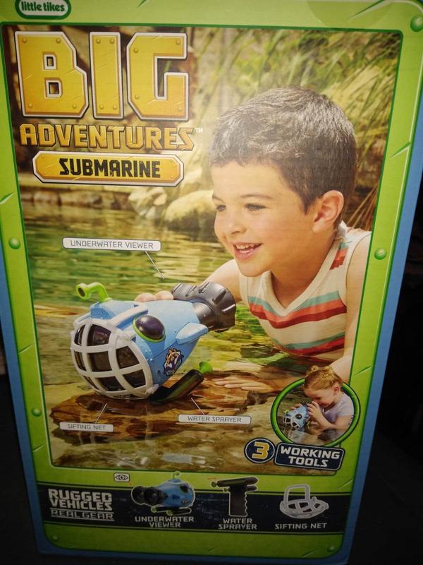 Big Adventures Submarine Stem Toy Water