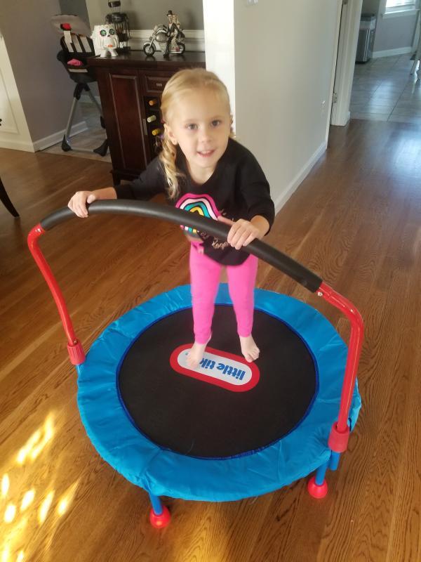 Little tikes folding on sale trampoline