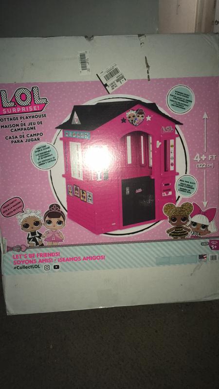 Lol surprise cottage playhouse best sale with glitter