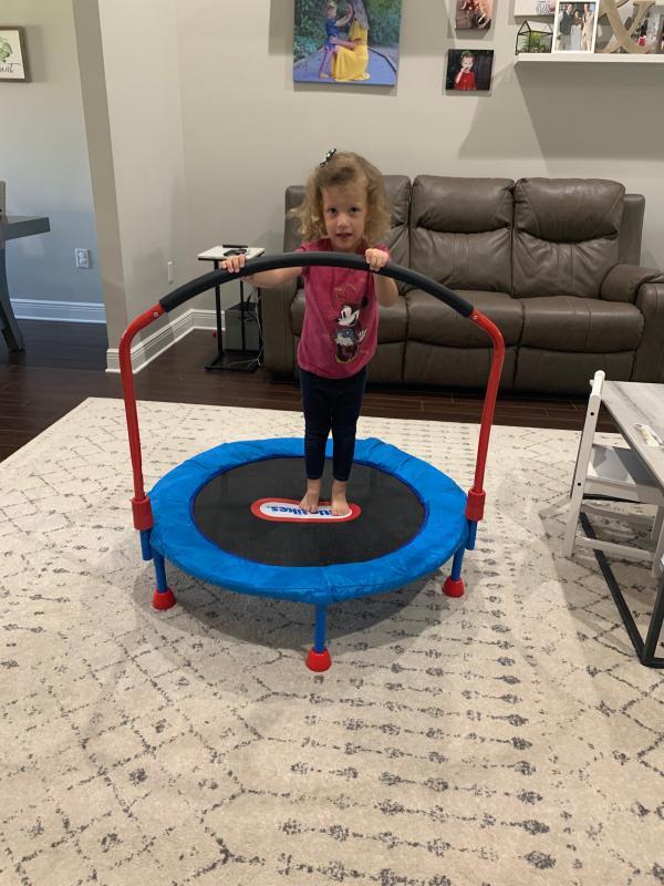 Little tikes trampoline 3ft best sale