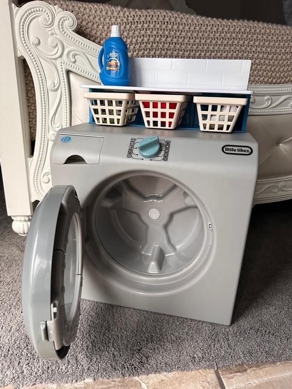  Little Tikes First Washer Dryer - Realistic Pretend Play  Appliance for Kids, Interactive Toy Washing Machine with 11 Laundry  Accessories, Unique Toy, Ages 2+ : Toys & Games