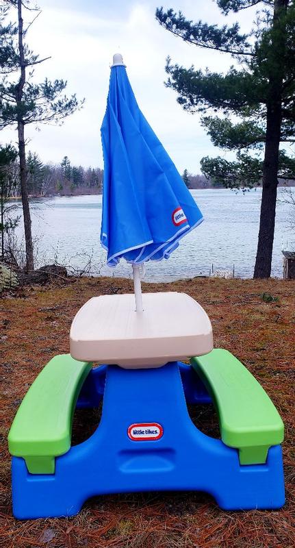 Little Tikes Multi-colored Rectangular Kid's Play Table at