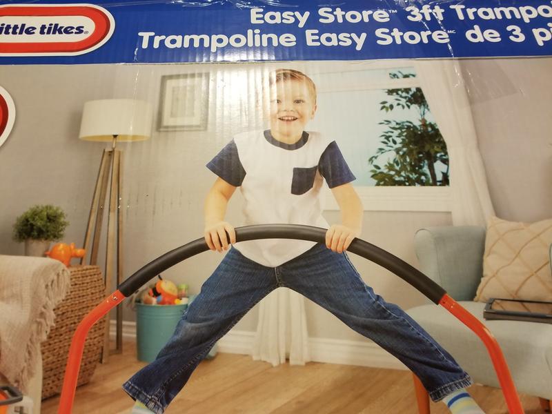 Little tikes trampoline easy store online