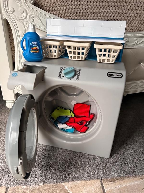 Little Tikes First Washer-Dryer Realistic Pretend Play Appliance