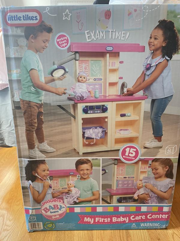 Little tikes baby doll nursery center swing bath table deals