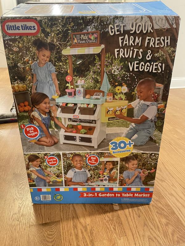 3 in 1 Garden to Table Market Little Tikes