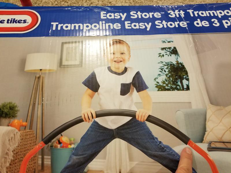 Little tikes 3 ft trampoline best sale